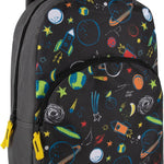 Trail maker 15 Inch Kids Backpacks for Boys & Girls | Preschool, Kindergarten, Elementary School Backpacks with Adjustable, Padded Straps (Stellar Space)