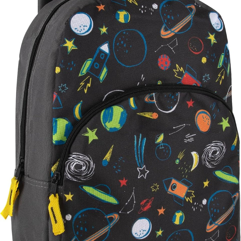 Trail maker 15 Inch Kids Backpacks for Boys & Girls | Preschool, Kindergarten, Elementary School Backpacks with Adjustable, Padded Straps (Happy Hearts)