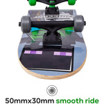 31 inch Maple Wooden Cruiser Skateboard with ABEC 5 Bearings for Kids and Teens
