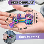 Fidget Spinner for Adults, Metal Silent Figette Office Desk Toy Quiet Cool Gadgets Gifts for Teen Boys Kid Anxiety Stress Relief Calm Down Sensory Autism Autistic ADHD Airplane Travel Need Must Have