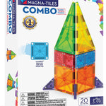 MAGNA-TILES® Combo 46-Piece Magnetic Construction Set, The Original Magnetic Building Brand