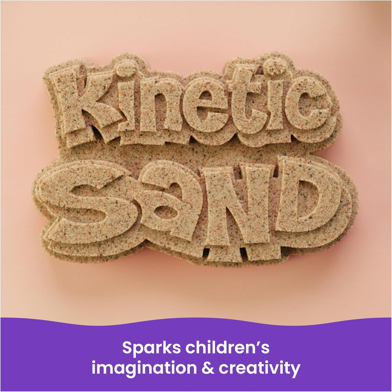 Amazon Exclusive Kinetic Beach Sand, 3.25lbs, Moldable and Sensory Toy for Kids Ages 3 and Up