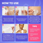 16CT Hydrogel Nipple Pads for Breastfeeding with Lanolin - Cooling Sore Nipple Gel Soothing Pads - Breast Feeding Essentials for Moms by Livaclean Health
