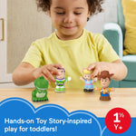 Fisher-Price Little People Toy Story Figure Pack for Pretend Play Kids Ages 18+ Months