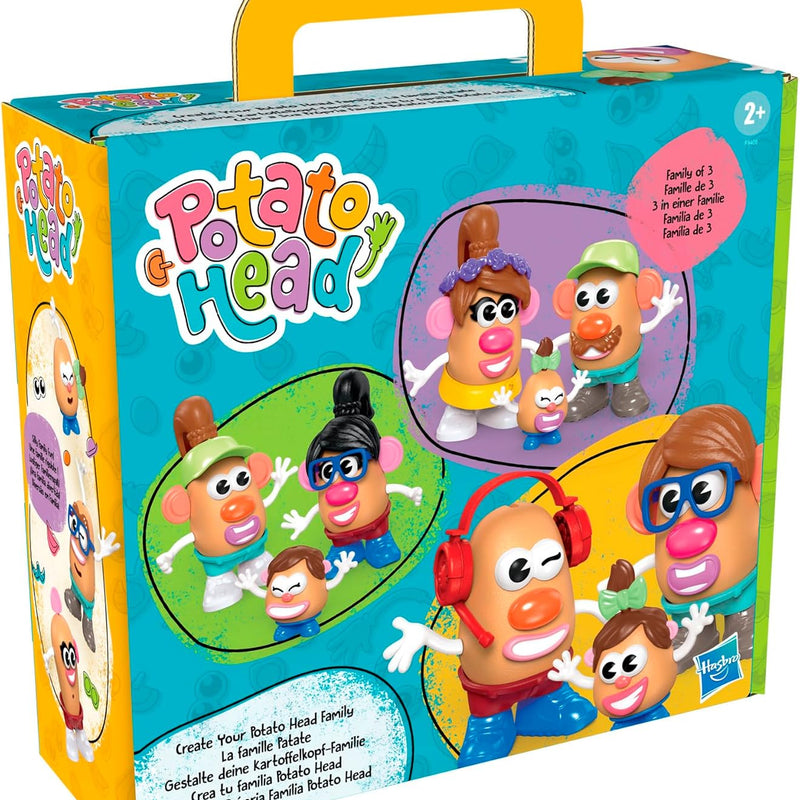 Potato Head Create Your Family Set with 44 Parts and Pieces for Creative Toddler and Preschool Toys