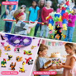 20PCS Mini Animal Building Blocks Party Favors for Kids 4-8 8-12 Birthday Goodie Bag Stuffers Classroom Treasure Box Toys Carnival Prizes Bulk Pinata Fillers Trinket End of Year Student Gifts Boy Girl