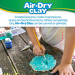 crayola-air-dry-clay-white-25lbs-bulk-modeling-clay-for-kids-no-bake