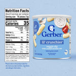Gerber Stage 3 Veggie Dip Lil Crunchies Snack, 1.48 Oz, 6 Pack
