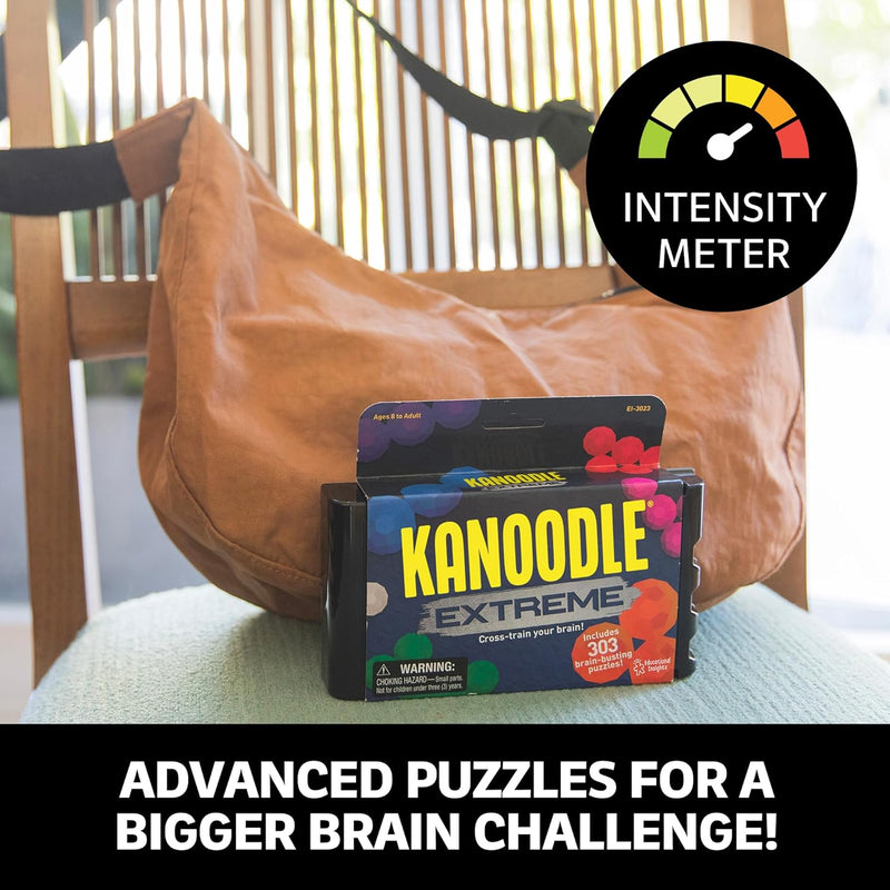 Educational Insights Kanoodle Extreme - 3D Brain Teaser Puzzles for Kids, Spatial Puzzle Games for Adults, Teens and Kids, Problem Solving Toys and Logic Puzzles, Single Player Games