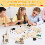 Build Your Own Walkie Talkies STEM Toys for Kids Age 8-12