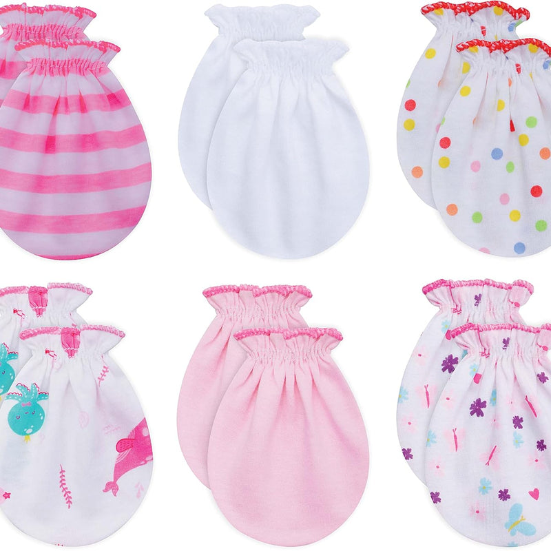 Baby Mittens No Scratch, Newborn Gloves 0-6M, Registry Essential