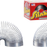 The Original Slinky Walking Spring Toy, 2.75-inch Diameter Metal Slinky, Fidget Toys