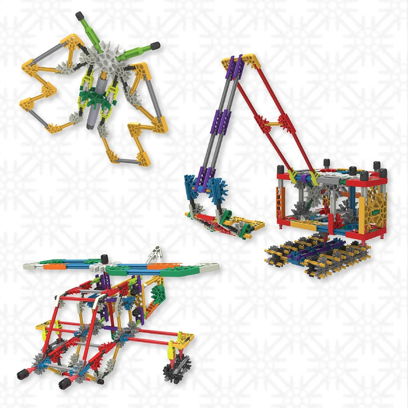 K'NEX Adventure Wheels Building Set - 480 Pieces STEM Building Set for Kids Age 7+ with Real Moving Parts