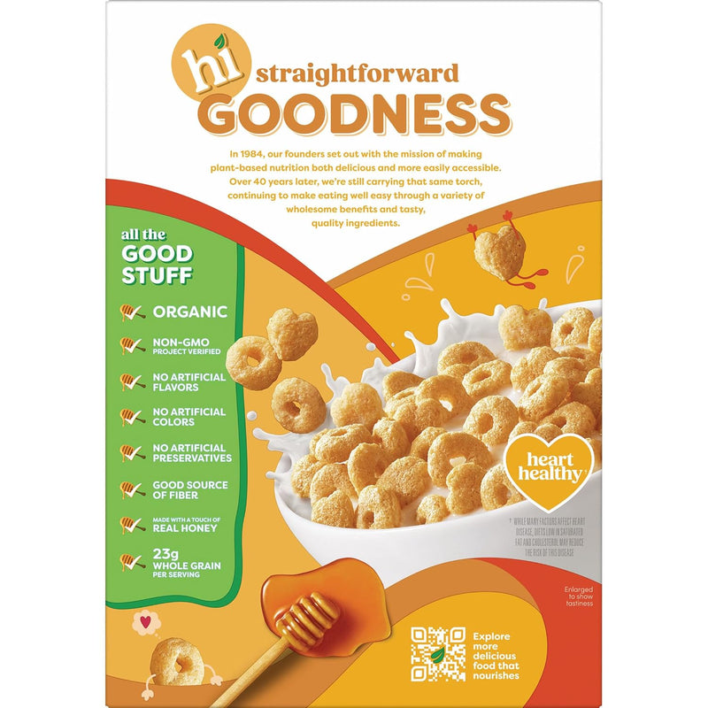 Kashi Honey Toasted Breakfast Cereal 13.6oz | Organic, Whole Grain