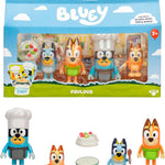 Bluey Super Fan Figurines for Toddlers Set, 11 Character Pack with Exclusive Figures, Toddler Figurine Toys Includes Bluey, Bingo & More, Ages 3+