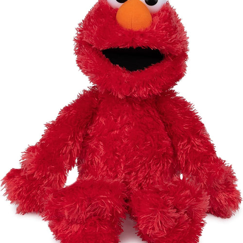 GUND Sesame Street Official Elmo Muppet Plush, Premium Plush Toy for Ages 1 & Up, Red, 13”