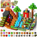 Goody King 100PCS Space Rocket Magnetic Building Blocks |Space Adventure Magnetic Blocks Set, STEM Montessori Stacking Toy, Building Playsets for Boys and Girls Ages 3-10,Sensory Tile Birthday Gifts