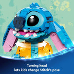 LEGO Disney Stitch Toy Building Kit, 432 Pieces, 9+ Year Old Kids, Buildable Figure, Ice Cream Cone, Fun Gift
