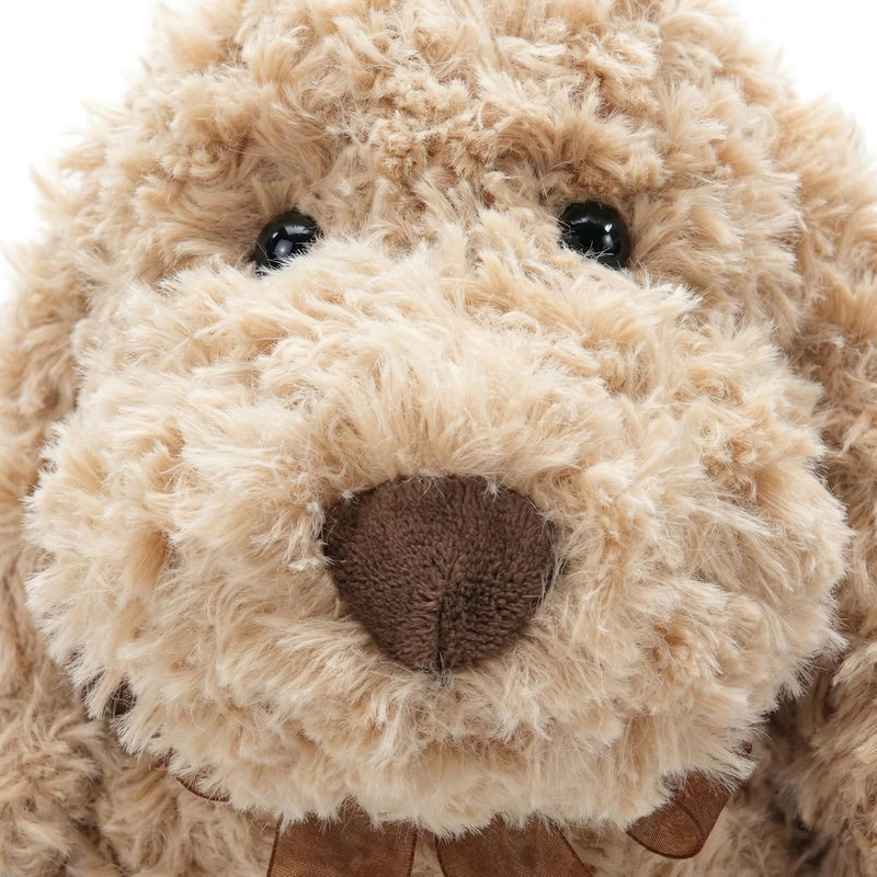 WEIGEDU Poodle Goldendoodle Stuffed Animal, 11.8", Golden | Adorable Toy Dog, Labradoodle Plush, For Kids Boys Girls, Birthday Easter Nursery Bedtime Gift