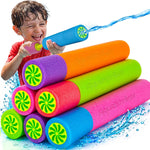 ArtCreativity Water Guns for Kids - 6 Pack - Swimming Pool Toys Water Squirter Gun - Fun Foam Water Blaster Pool Game Toys - Summer Beach Party Outdoor Activities for Kids Ages 4-8, 6-8, 8-10, 8-12