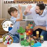 100-Piece JIMI Magnetic Building Blocks STEM Construction Toy Set for Kids Ages 3-8