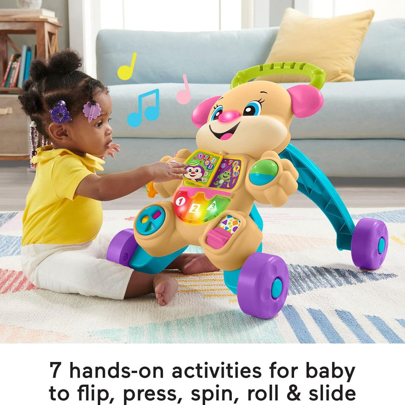 Fisher-Price Laugh & Learn Smart Stages Sis Walker for Infants Ages 6+ Months