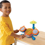 VTech KidiBeats Drum Set (Frustration Free Packaging), Orange