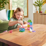 MAGNA-TILES microMAGS 24-Piece Spring Garden Travel Set, The Original Magnetic Building Brand