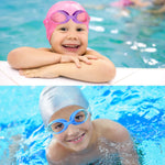 EWPJDK Kids Swim Goggles - 2 Pack Swimming Goggles Anti Fog No Leaking For Kids Age 3-15