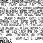 Happy Baby Organics Baby Snacks, Greek Yogis, Freeze Dried Yogurt & Fruit Snacks, Gluten Free Snack for Babies 9+ Months, Strawberry & Banana, 1 Ounce