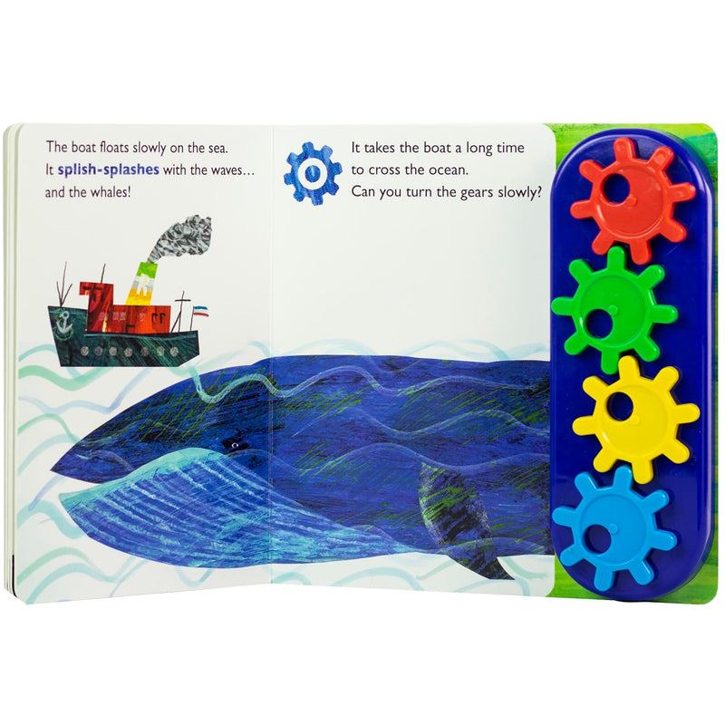 Eric Carle STEM Gear Sound Book for Kids, Board Book with Interactive Sounds