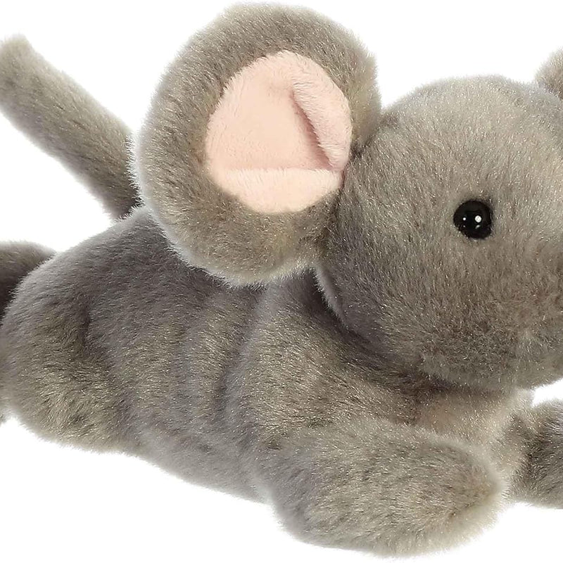 Aurora® Adorable Mini Flopsie™ Scruff™ Stuffed Animal - Mini Companions Ready for Playful Adventures - for Kids All Ages, Toddlers, Adults, and Families - Brown 8 Inches