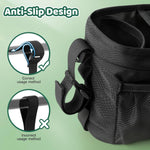 Stroller Organizer with Cup Holder, Non-Slip Stroller Caddy Baby Essentials | Universal Stroller Bag Accessories with Detachable Phone Bag, Fits for Uppababy, Baby Jogger, Christmas New Moms Baby Gifts
