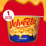 Velveeta Shells and Cheese Mac and Cheese Dinner, 8 Cups, Original, 2.39 oz | for Easy Snacks or Dinner Sides MADE WITH REAL CHEESE