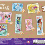 Disney Princess Puzzles: 7-Pack of Jigsaw Puzzles, 12-24 Pieces, Featuring Ariel, Tiana, Rapunzel, and More