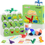 Aestd-ST Air Dry Clay Kit - Animal Theme, Modeling Clay for Kids | DIY Magic Clay with Sculpting Tools and Tutorials, 12 Boxes Molding Clay, Soft & Non-Sticky, Arts and Crafts Gift for Kids