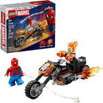 LEGOLego Marvel Spider-Man vs. Ghost Rider Motorcycle Building Toy 76335 Ages 6+ 72-Piece