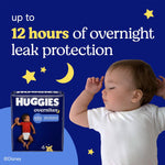 Huggies Overnites Diapers Size 7, 68 Count (2 Packs of 34)