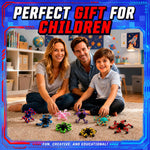 9PCS Transformable Fidget Spinners, Sensory Fidget Deformable Chain DIY Robot Spinner Sensory for Boys, Fidget Toys for Party Favors Travel Toys