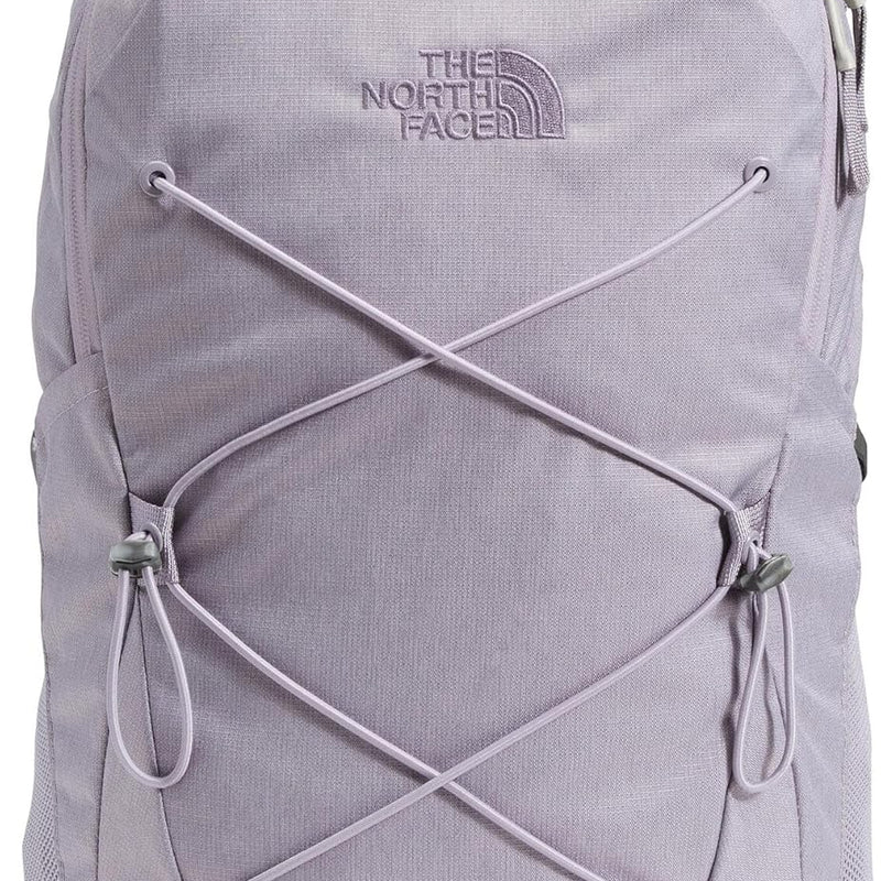 The North Face Women's Jester Everyday Laptop Backpack - Commuter Travel Bag, Laptop Sleeve, Water-Repellent, Gravel/TNF Black, One Size