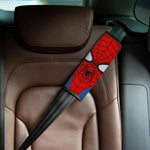 YR Seat Belt Cover for Kids, Soft Comfort Seat Belt Cushion for Children, Cute Cartoon Pattern Car Seat Belt Pads Cover for Girls and Boys, 1 Pack (Cartoon Spider)