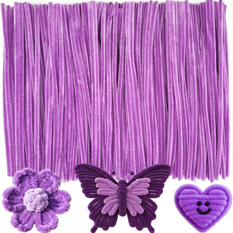 Pipe Cleaners Craft Bulk - 200pcs Arts Crafts, Chenille Stems Art Supplies for Projects, DIY Room Decor, Christmas Decorations