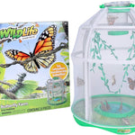 Uncle Milton Butterfly Farm Live Habitat - STEM Toy for Kids Age 6+ with Customizable Habitat and Learning Poster