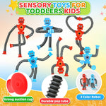 6Pack Sensory Autism Toys for Tollder Kids, Airplane Travel Road Trip Restaurant Toy for Age 3-5 5-7 Fidget Classroom Must Have Treasure Prize Autistic ADHD Easter Basket Stuffers Gifts