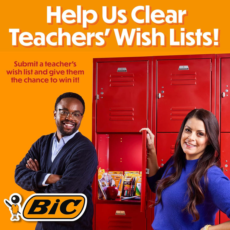BIC Xtra-Smooth Pastel Mechanical Pencils with Erasers, Medium Point (0.7 mm), Bulk School Supplies for Students and Teachers, 40-Count Pack
