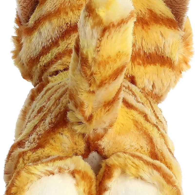 Aurora® Adorable Mini Flopsie™ Ginger Cat™ Stuffed Animal - Mini Companions Ready for Playful Adventures - for Kids All Ages, Toddlers, Adults, and Families - Orange 8 Inches