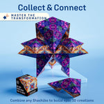 Award-Winning Shashibo Shape Shifting Box with Ultra Strong Magnets for Kids, Teens, and Adults, Perfect Sensory Gift