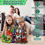 Magneverse Magnetic Blocks - 150 PCS Magnetic Building Blocks for Kids, Magnet Building Cubes for Boys Girls, STEM Montessori Sensory Toys Stacking for 3 4 5 6 7 8 9 10 11 12 13 Birthday Gift