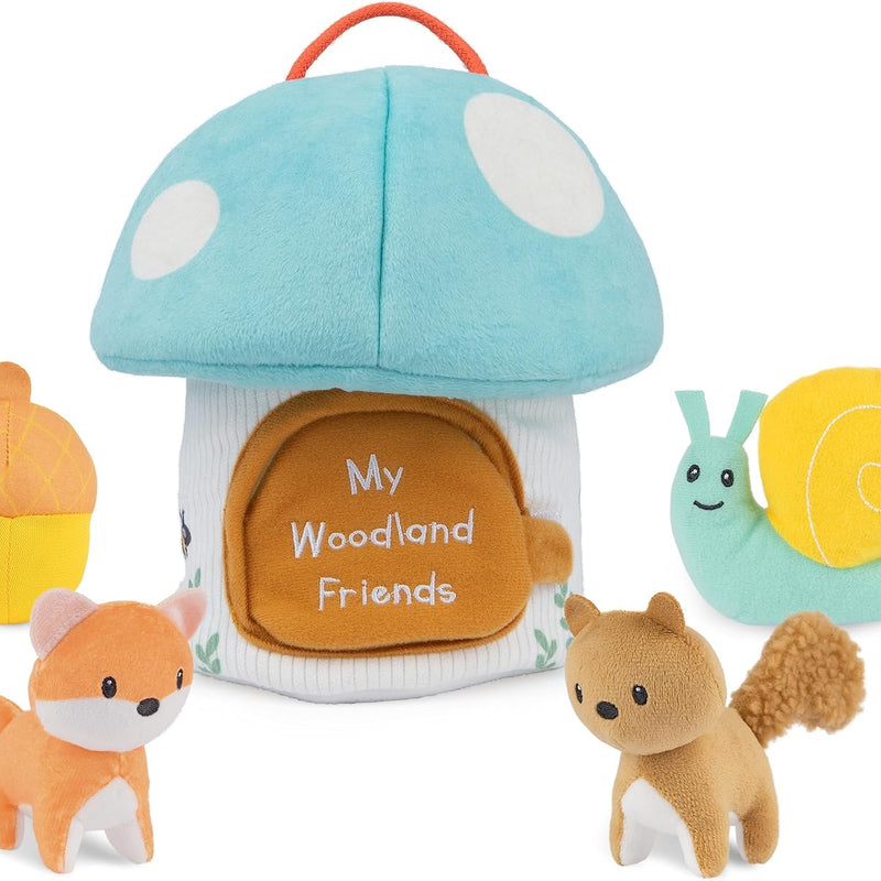 GUND Baby My First Purse 5-Piece Sensory Plush Toy Playset for Babies