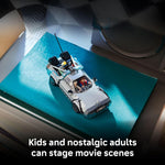 LEGO Speed Champions Time Machine Building Toy, 2 Minifigures, 2 Build Modes, Ages 9+